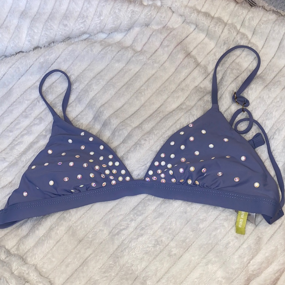 Womens pearl swimsuit top